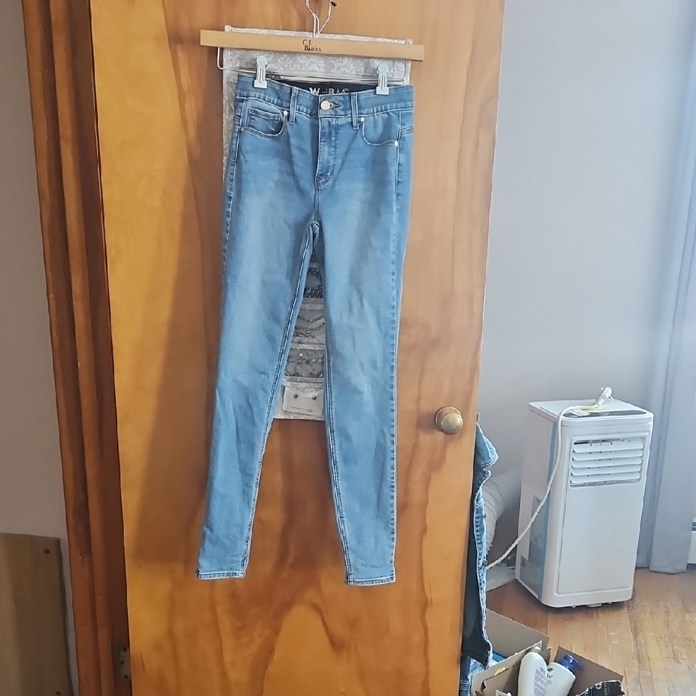 White House Black Market Light Blue Skinny Jeans